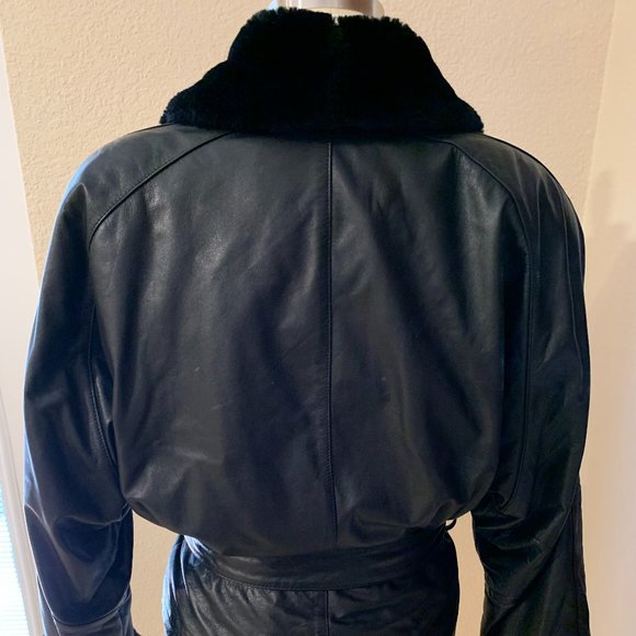 Wilsons Leather Moto Jacket with Lining - Picture 5 of 5